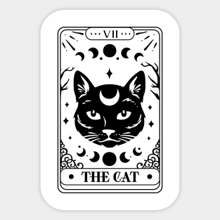 The Cat Tarot Sticker